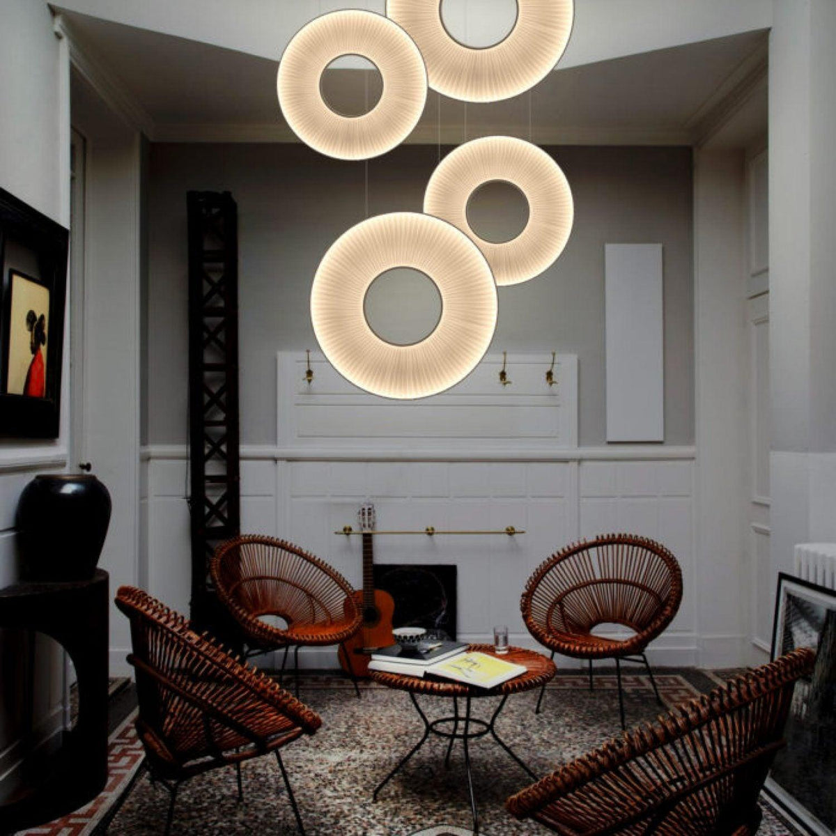 Virelithe Fabric Classic Pendant Lamp - Neutralighting