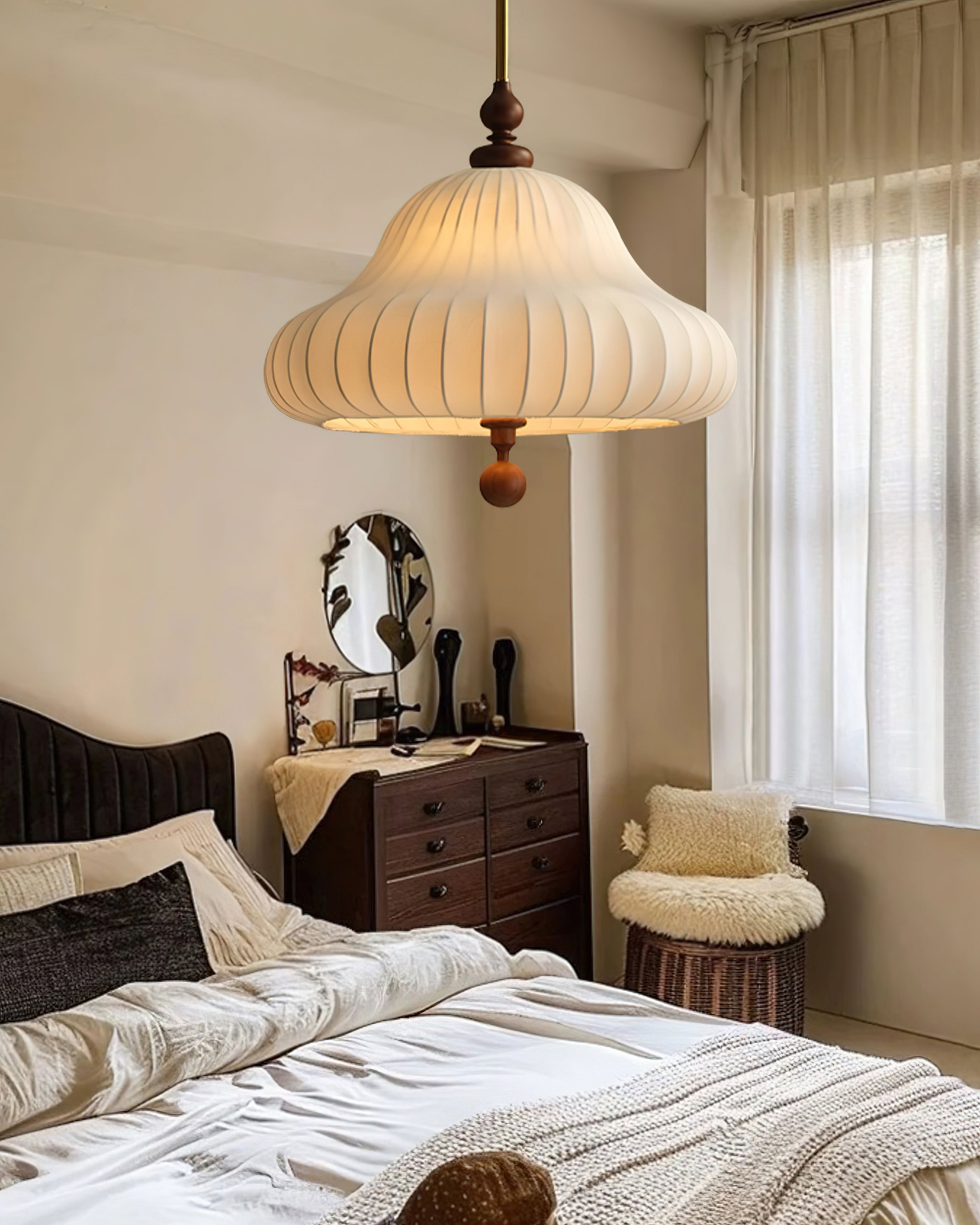 Solara Suspension Luminaires Forme Fleur Épanouie Laiton - Neutralighting