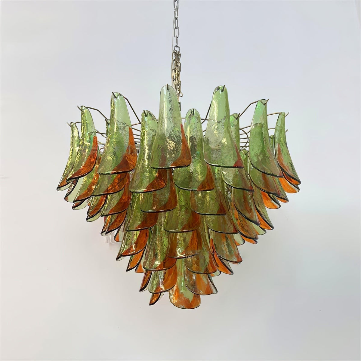 Aurora Lustre en Verre Murano Pétale Élégant - Neutralighting
