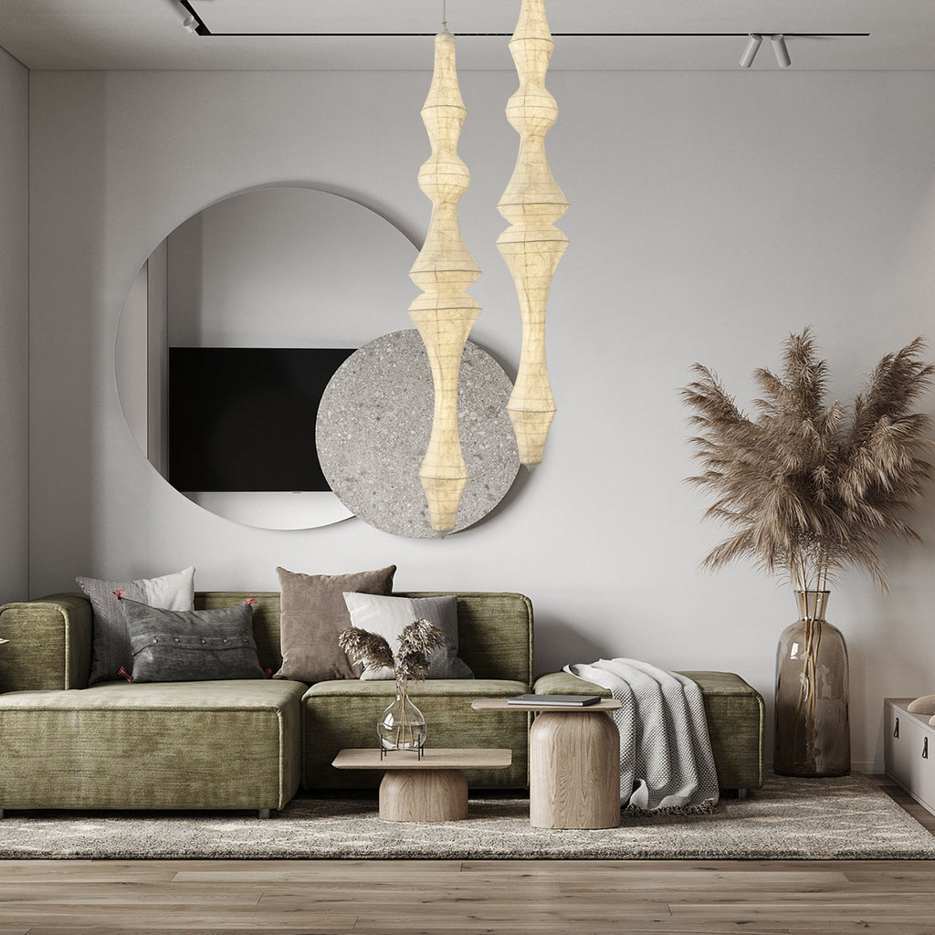 Zonoria Suspension en Soie Artisanale - Neutralighting