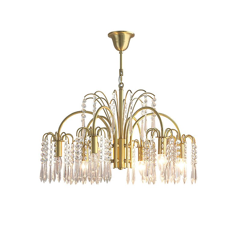 Lustra Chandelier Or Cristal Isla Dawn Regal - Neutralighting