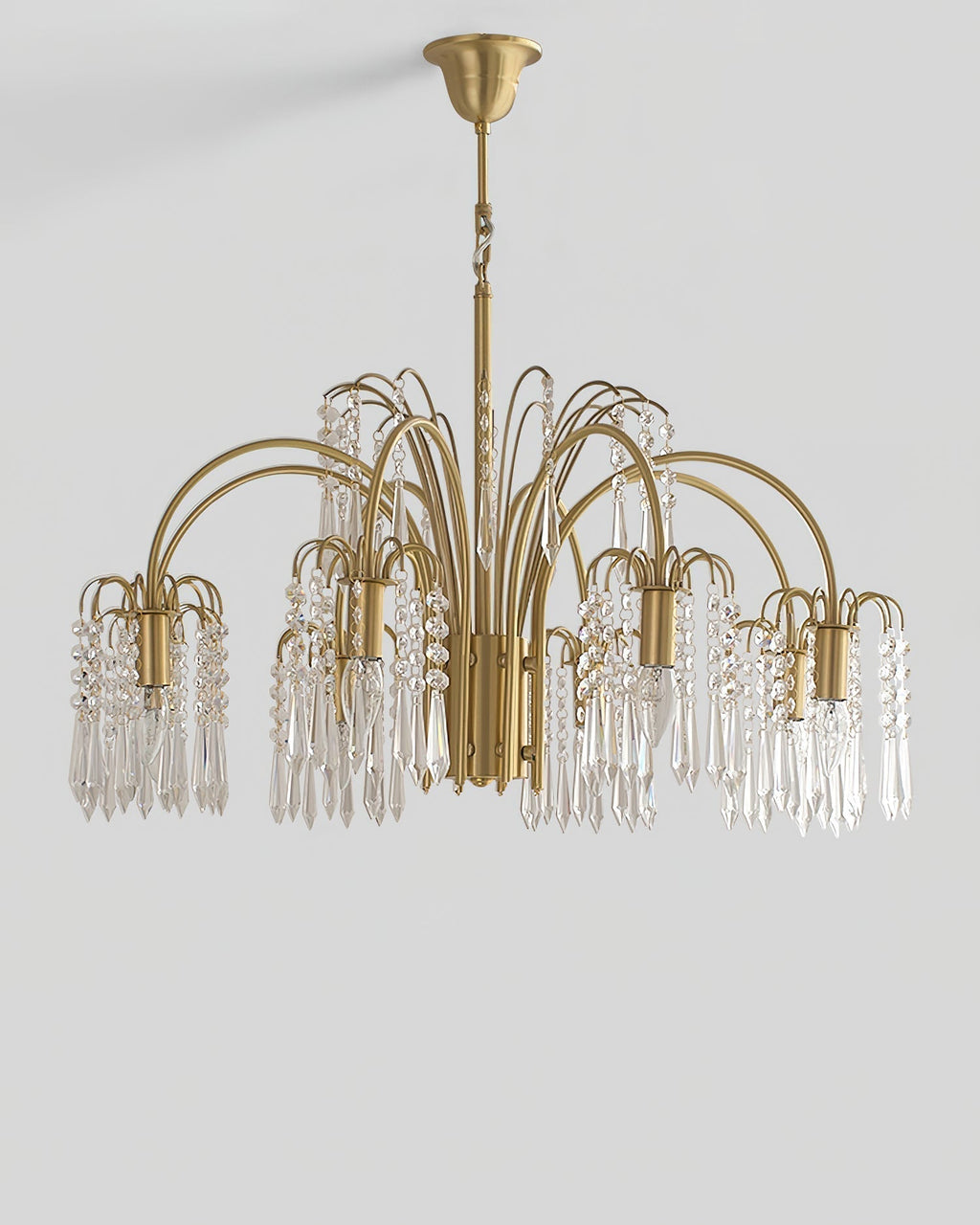 Lustra Chandelier Or Cristal Isla Dawn Regal - Neutralighting