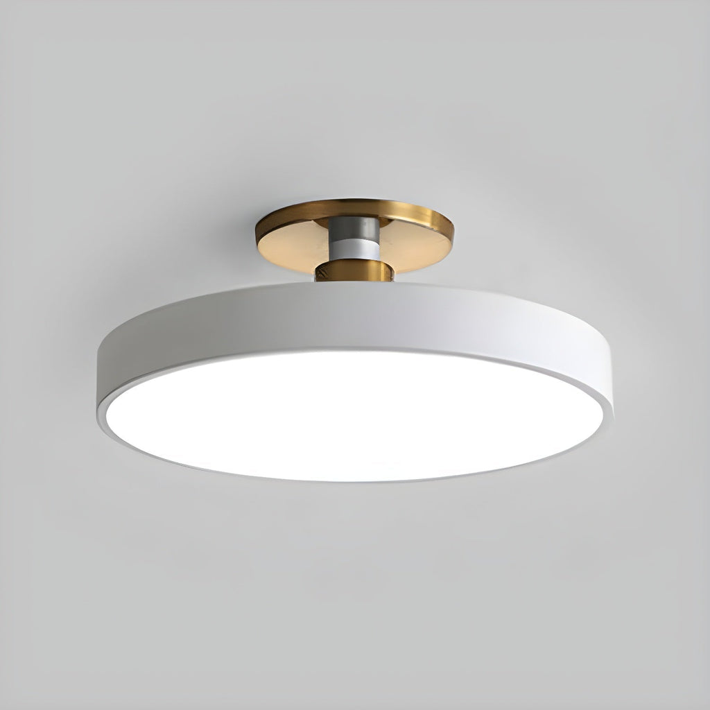 Solara Plafonnier Encastré Noir et Doré Moderne - Neutralighting