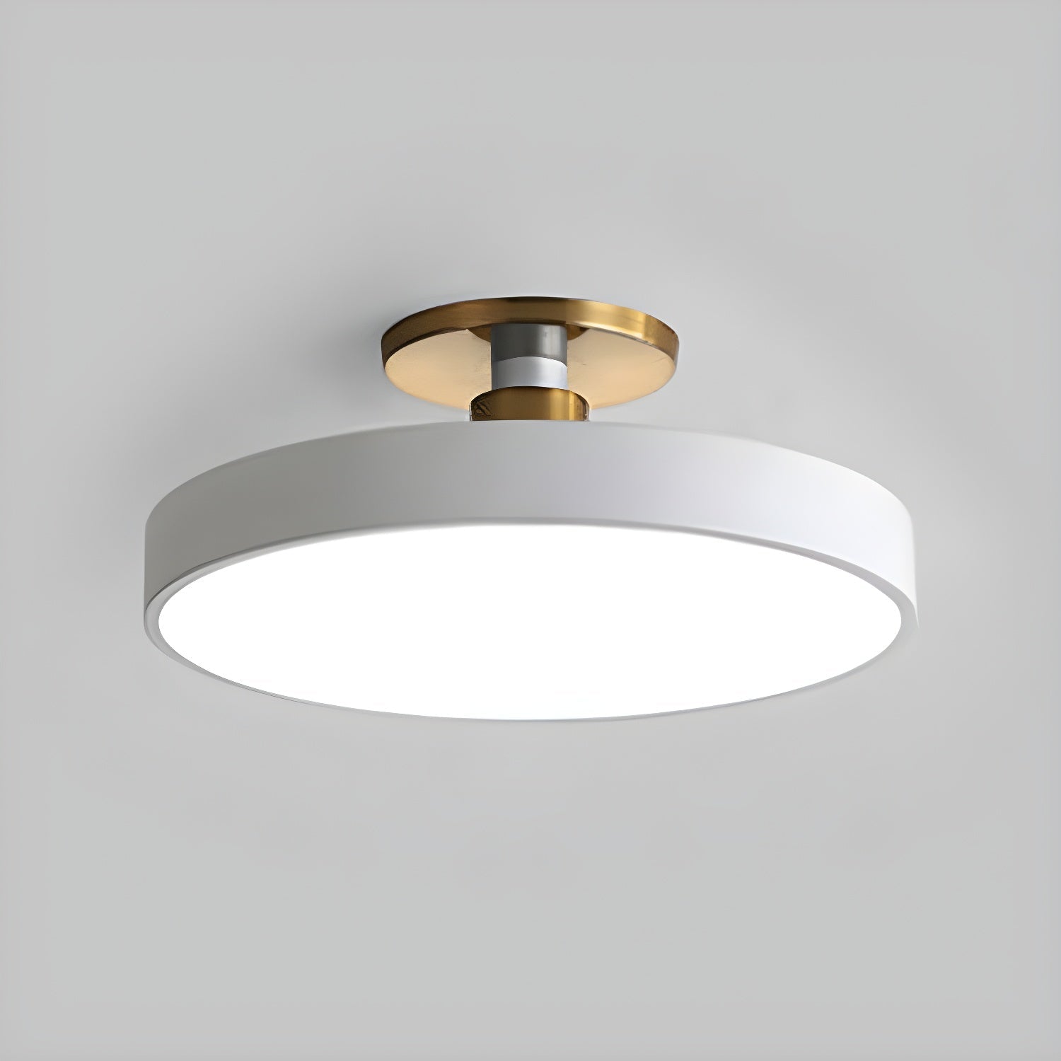 Solara Plafonnier Encastré Noir et Doré Moderne - Neutralighting