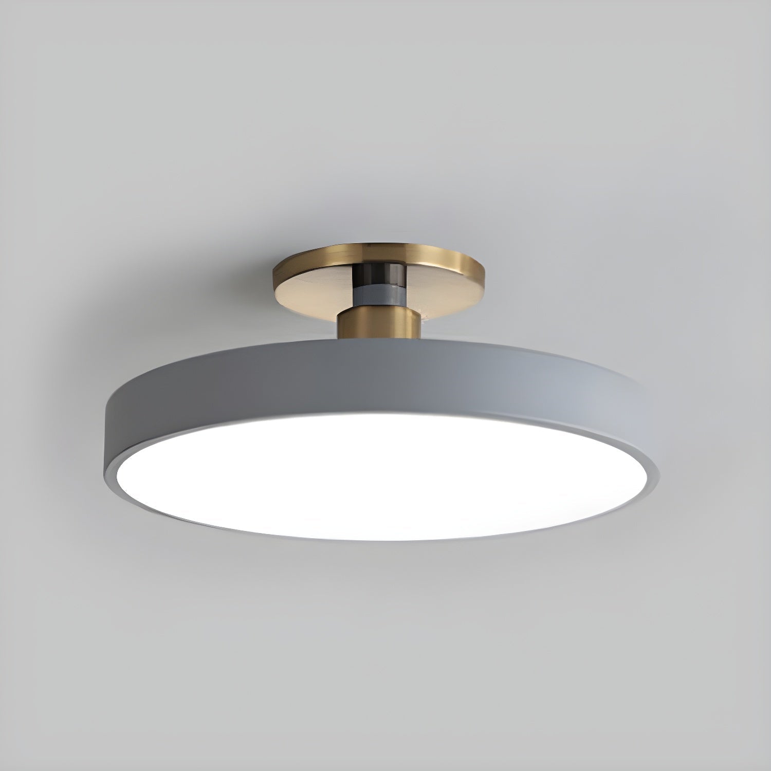 Solara Plafonnier Encastré Noir et Doré Moderne - Neutralighting