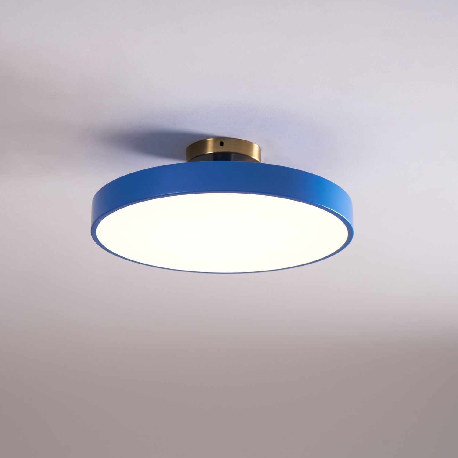 Solara Plafonnier Encastré Noir et Doré Moderne - Neutralighting