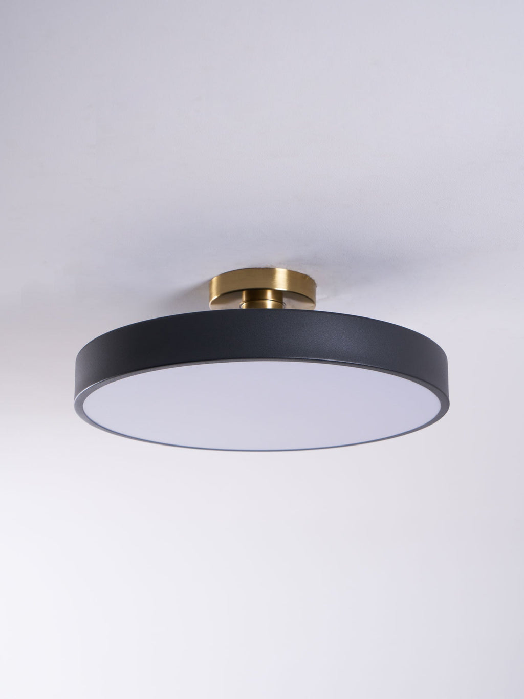 Solara Plafonnier Encastré Noir et Doré Moderne - Neutralighting