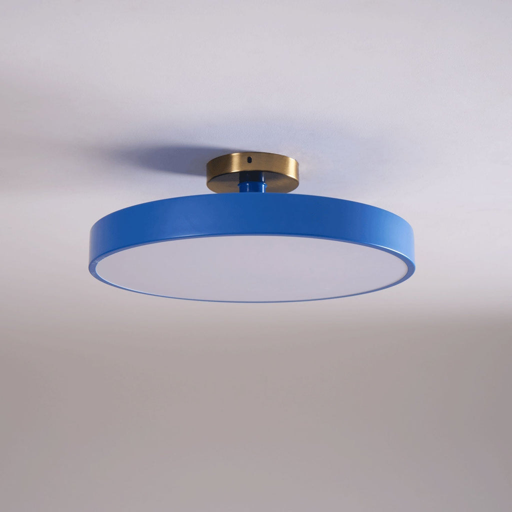 Solara Plafonnier Encastré Noir et Doré Moderne - Neutralighting