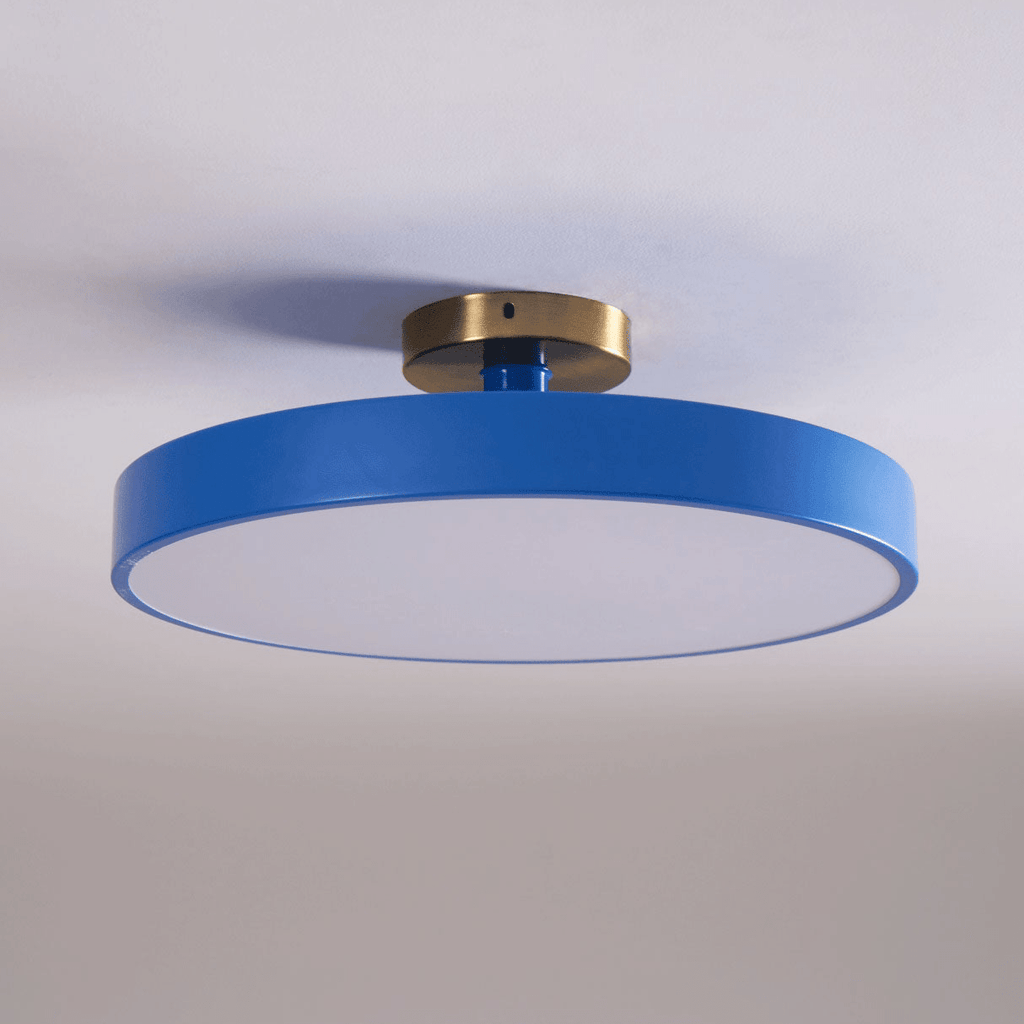 Solara Plafonnier Encastré Noir et Doré Moderne - Neutralighting