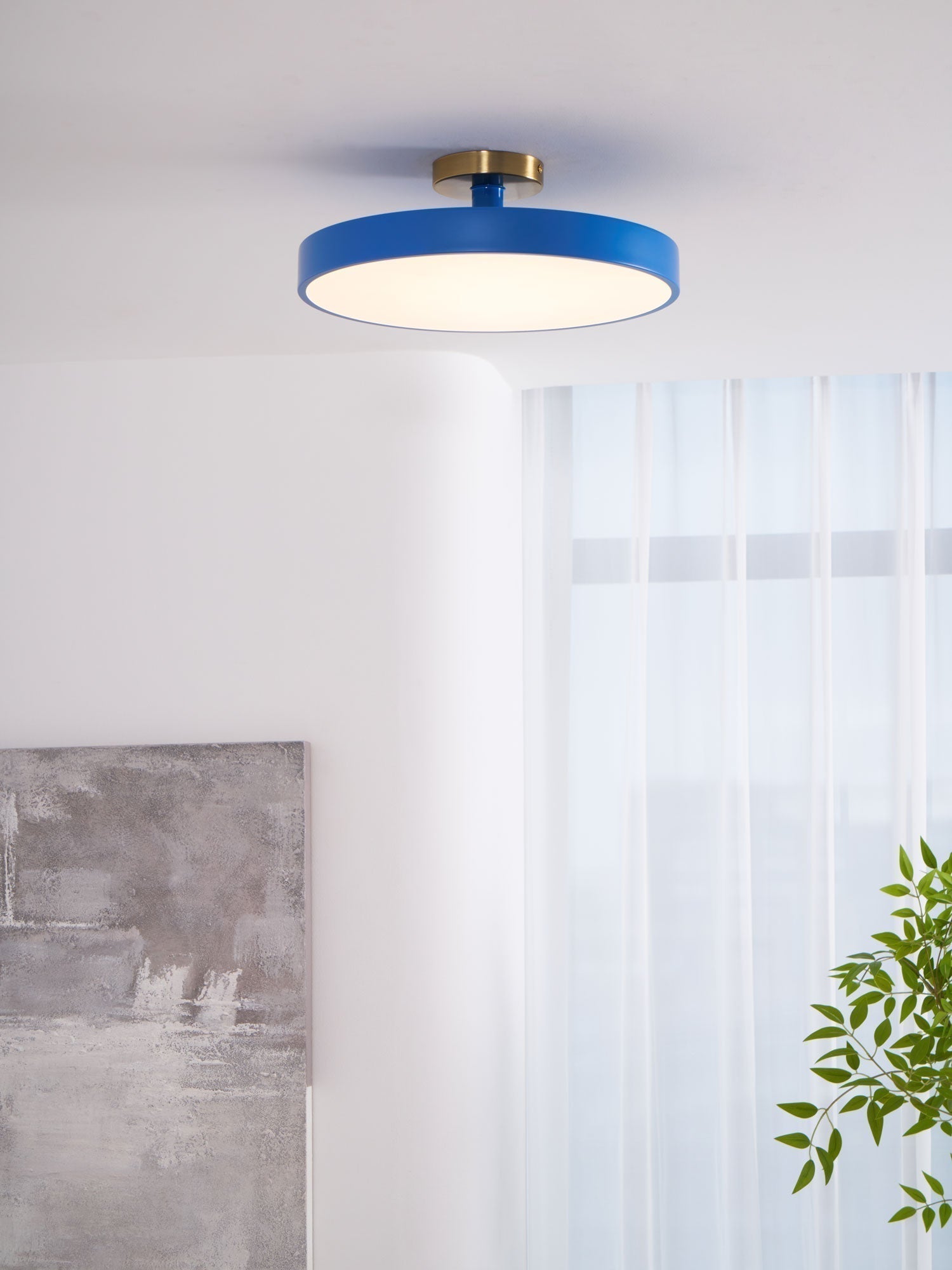 Solara Plafonnier Encastré Noir et Doré Moderne - Neutralighting