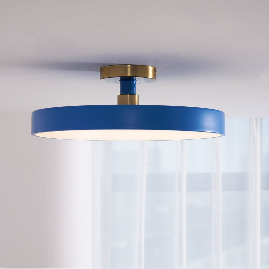 Solara Plafonnier Encastré Noir et Doré Moderne - Neutralighting