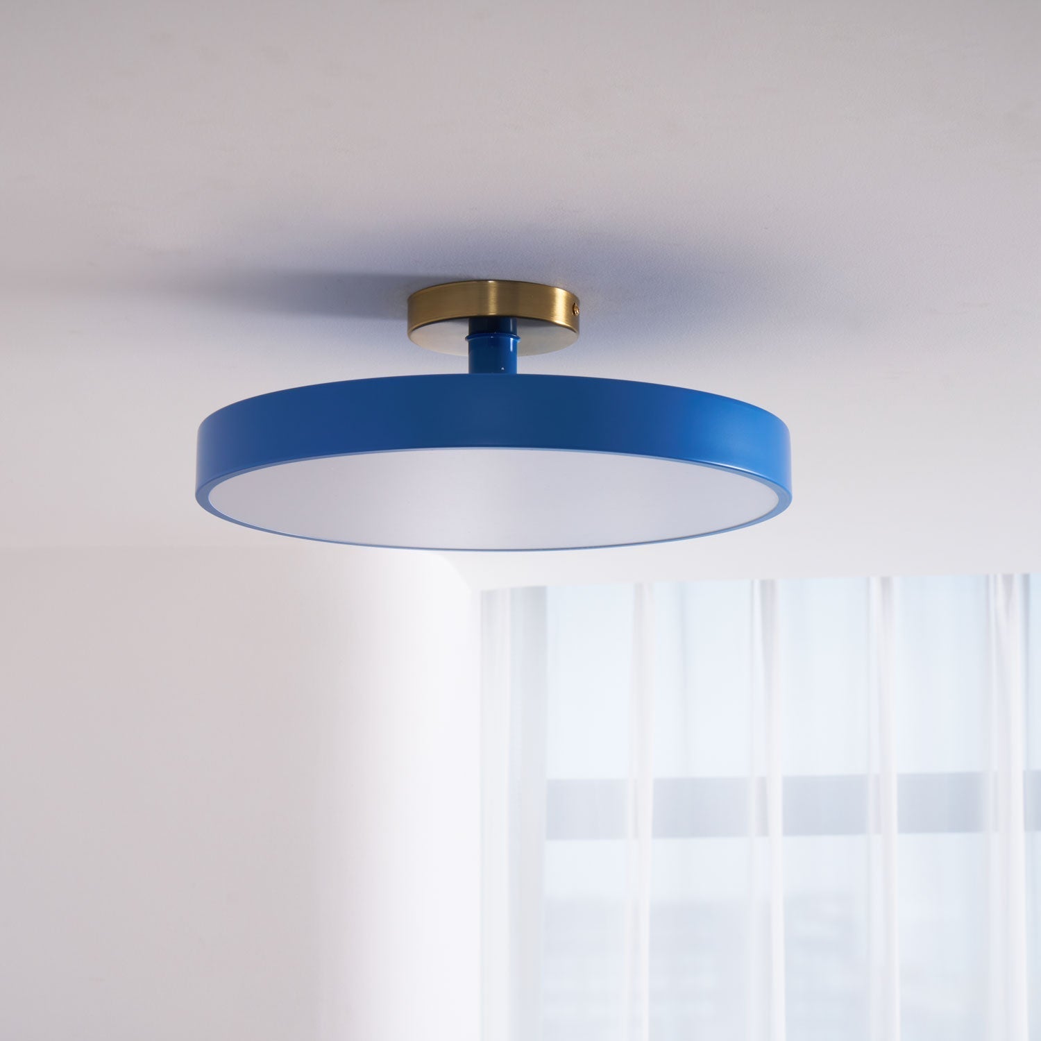 Solara Plafonnier Encastré Noir et Doré Moderne - Neutralighting