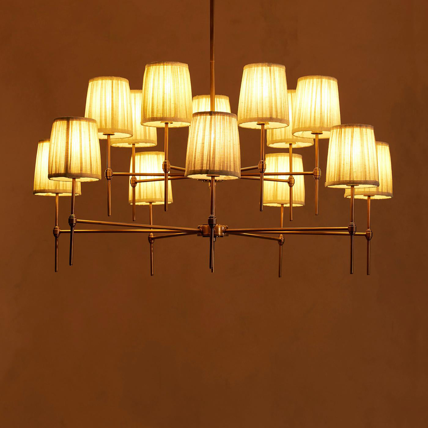 Erthaos Lustre Métal Tissu Élégance Premium - Neutralighting