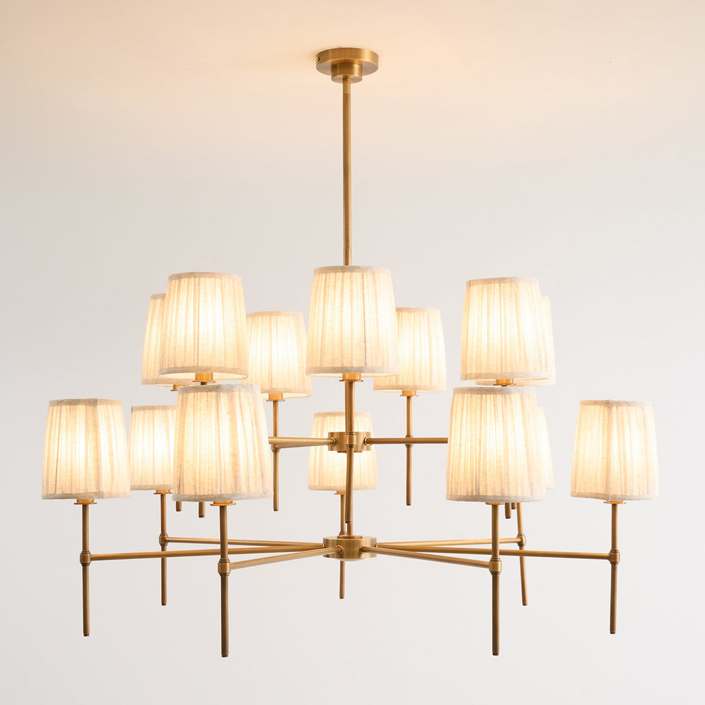 Erthaos Lustre Métal Tissu Élégance Premium - Neutralighting