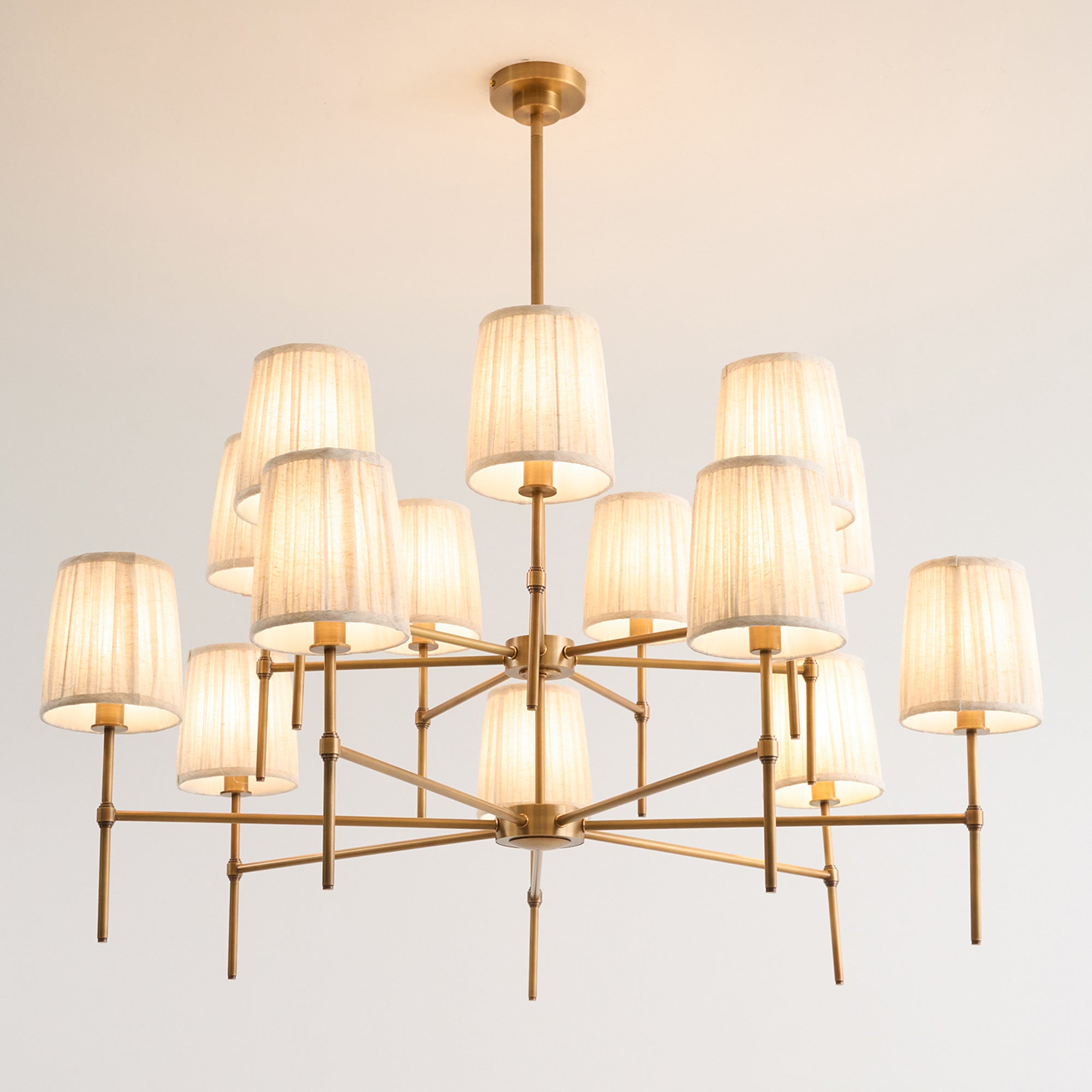 Erthaos Lustre Métal Tissu Élégance Premium - Neutralighting
