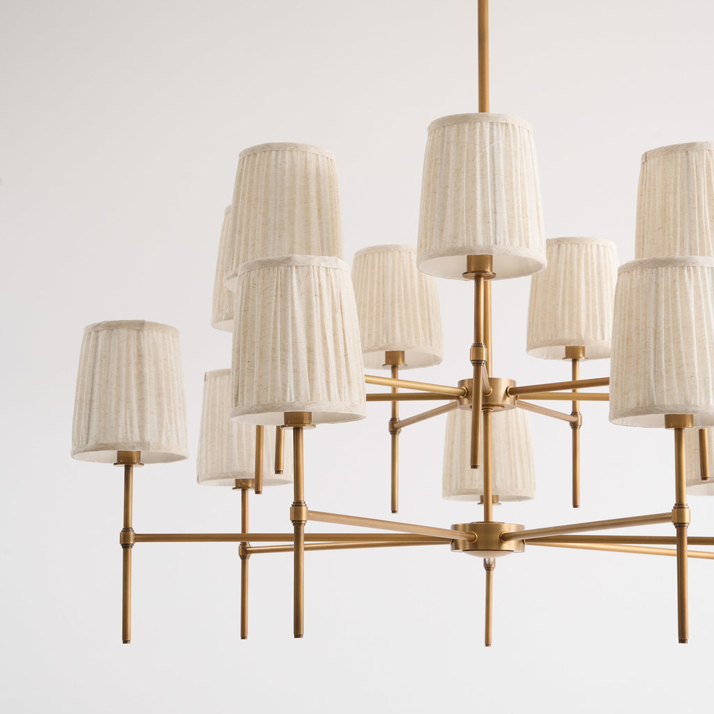 Erthaos Lustre Métal Tissu Élégance Premium - Neutralighting