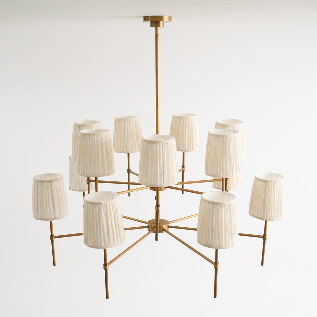 Erthaos Lustre Métal Tissu Élégance Premium - Neutralighting
