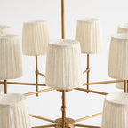 Erthaos Lustre Métal Tissu Élégance Premium - Neutralighting