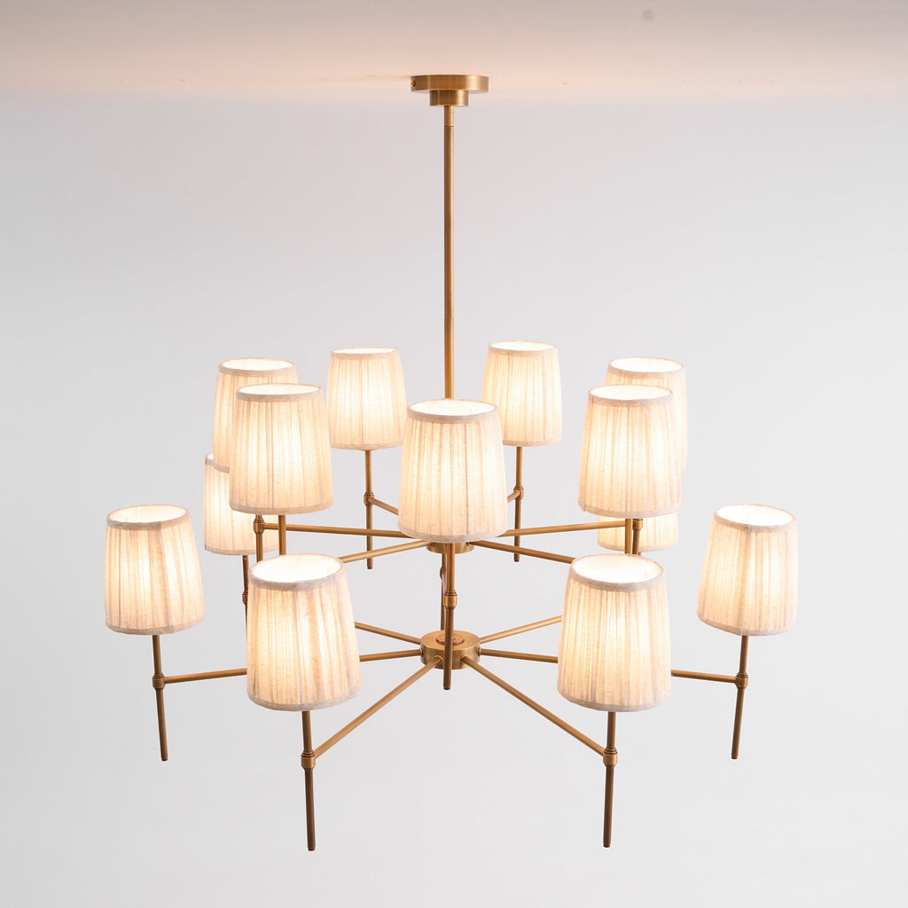 Erthaos Lustre Métal Tissu Élégance Premium - Neutralighting