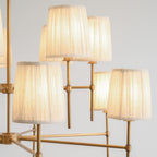 Erthaos Lustre Métal Tissu Élégance Premium - Neutralighting