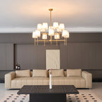 Erthaos Lustre Métal Tissu Élégance Premium - Neutralighting