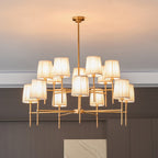 Erthaos Lustre Métal Tissu Élégance Premium - Neutralighting