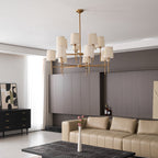 Erthaos Lustre Métal Tissu Élégance Premium - Neutralighting