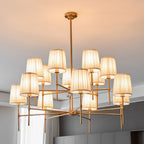 Erthaos Lustre Métal Tissu Élégance Premium - Neutralighting