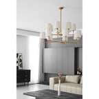 Erthaos Lustre Métal Tissu Élégance Premium - Neutralighting