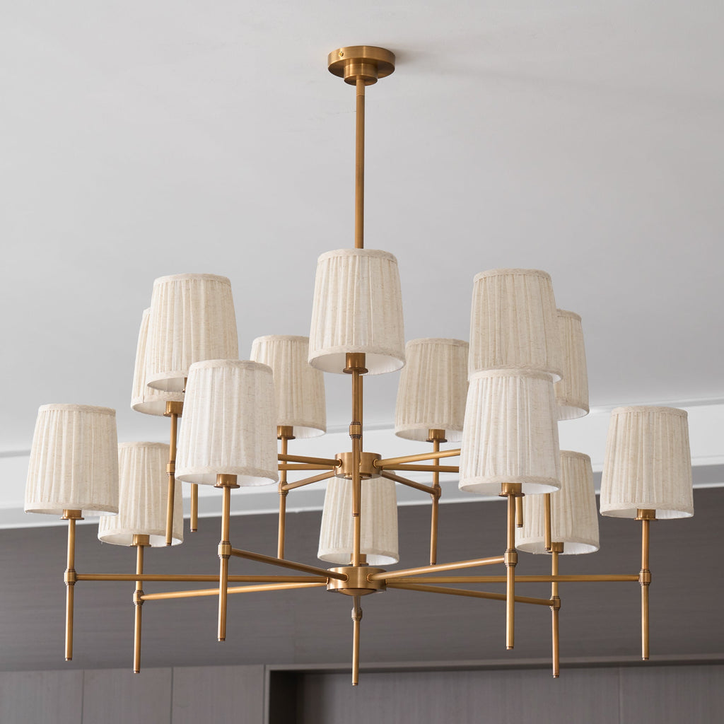 Erthaos Lustre Métal Tissu Élégance Premium - Neutralighting