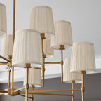 Erthaos Lustre Métal Tissu Élégance Premium - Neutralighting