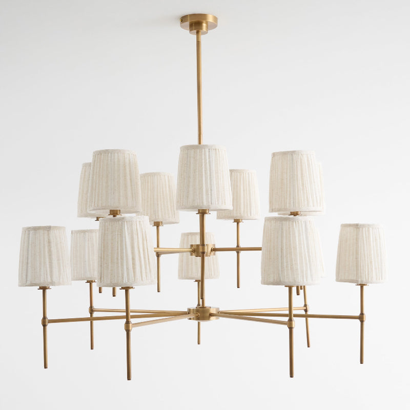 Erthaos Lustre Métal Tissu Élégance Premium - Neutralighting