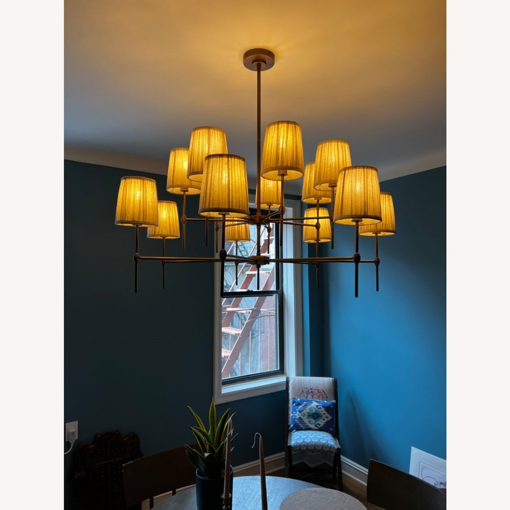 Erthaos Lustre Métal Tissu Élégance Premium - Neutralighting