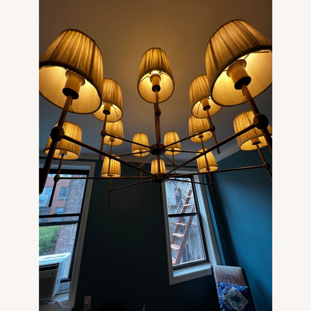 Erthaos Lustre Métal Tissu Élégance Premium - Neutralighting