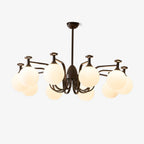 Zotheira Chandelier Élégance Verre Vintage - Neutralighting