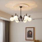 Zotheira Chandelier Élégance Verre Vintage - Neutralighting