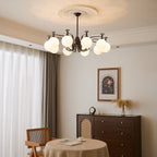 Zotheira Chandelier Élégance Verre Vintage - Neutralighting