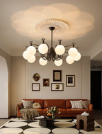Zotheira Chandelier Élégance Verre Vintage - Neutralighting