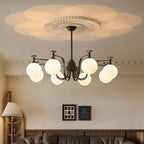 Zotheira Chandelier Élégance Verre Vintage - Neutralighting