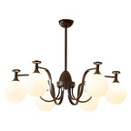 Zotheira Chandelier Élégance Verre Vintage - Neutralighting