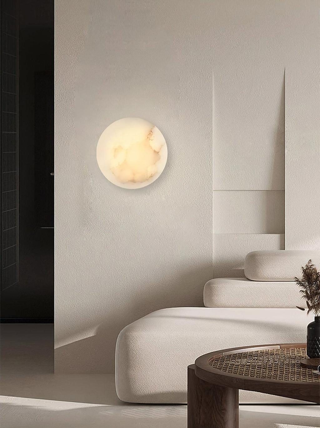 Ilvinan Applique Murale Albâtre Unique Minimaliste Moderne - Neutralighting