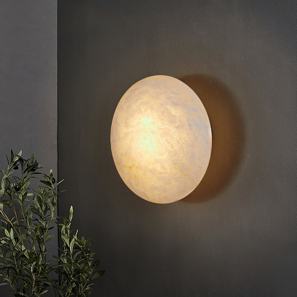 Ilvinan Applique Murale Albâtre Unique Minimaliste Moderne - Neutralighting