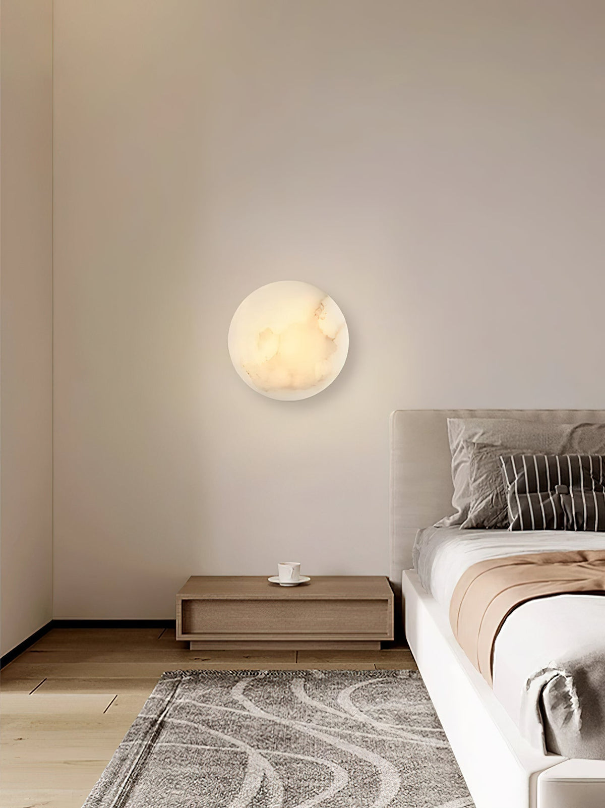 Ilvinan Applique Murale Albâtre Unique Minimaliste Moderne - Neutralighting