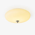 Vatalel Plafonnier en Verre Ondulé Ivoire Art Nordique - Neutralighting