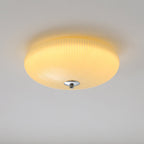 Vatalel Plafonnier en Verre Ondulé Ivoire Art Nordique - Neutralighting
