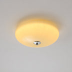 Vatalel Plafonnier en Verre Ondulé Ivoire Art Nordique - Neutralighting