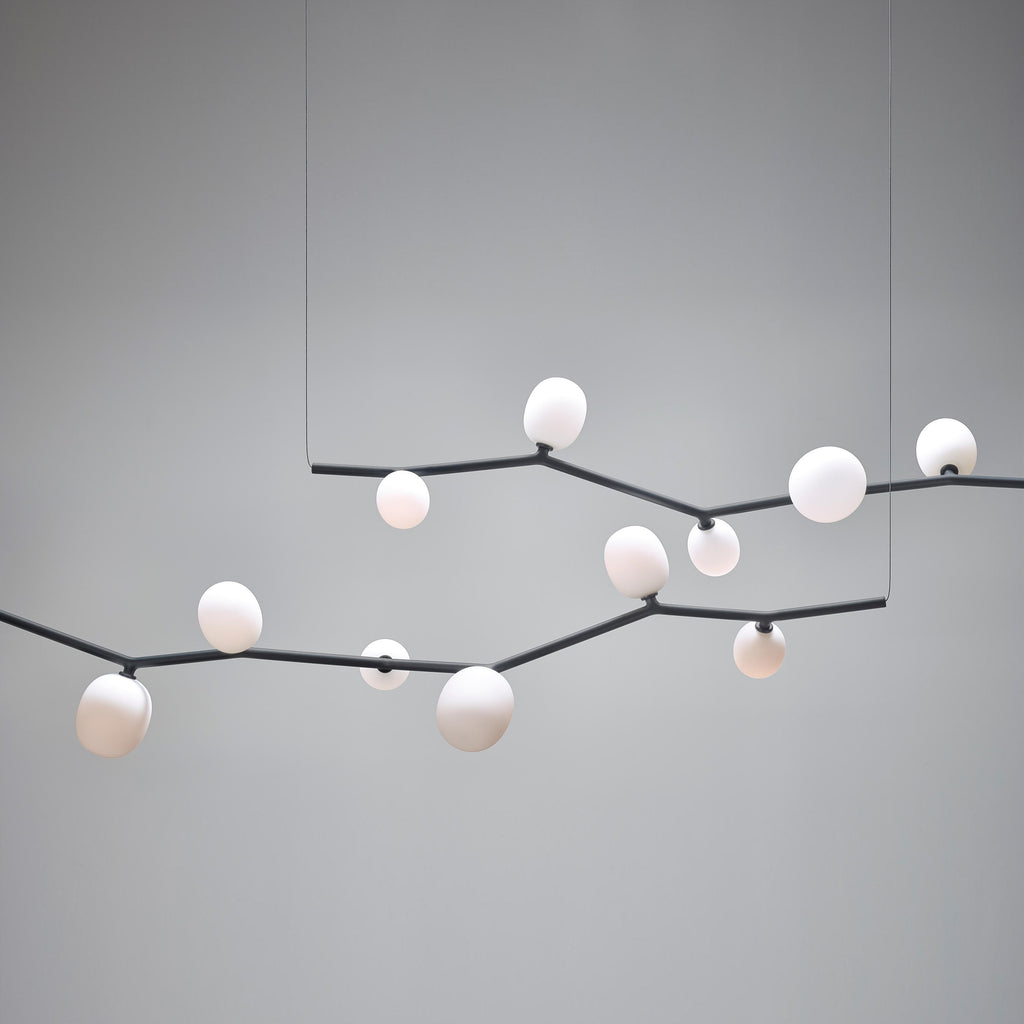 Evmirion Suspension Horizontale Verre Moderne - Neutralighting