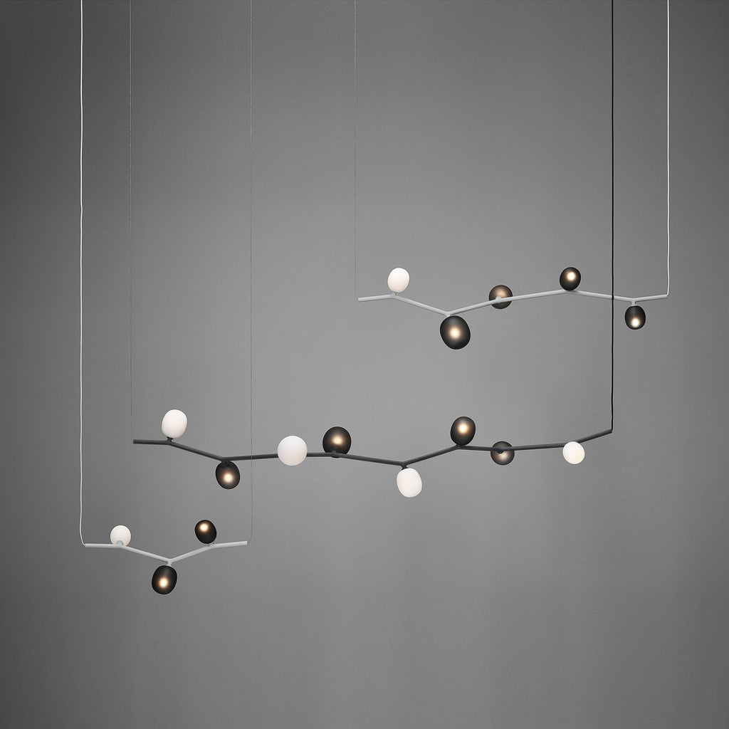 Evmirion Suspension Horizontale Verre Moderne - Neutralighting