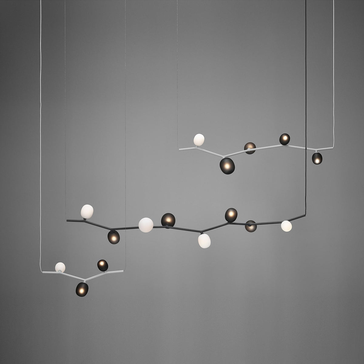 Evmirion Suspension Horizontale Verre Moderne - Neutralighting