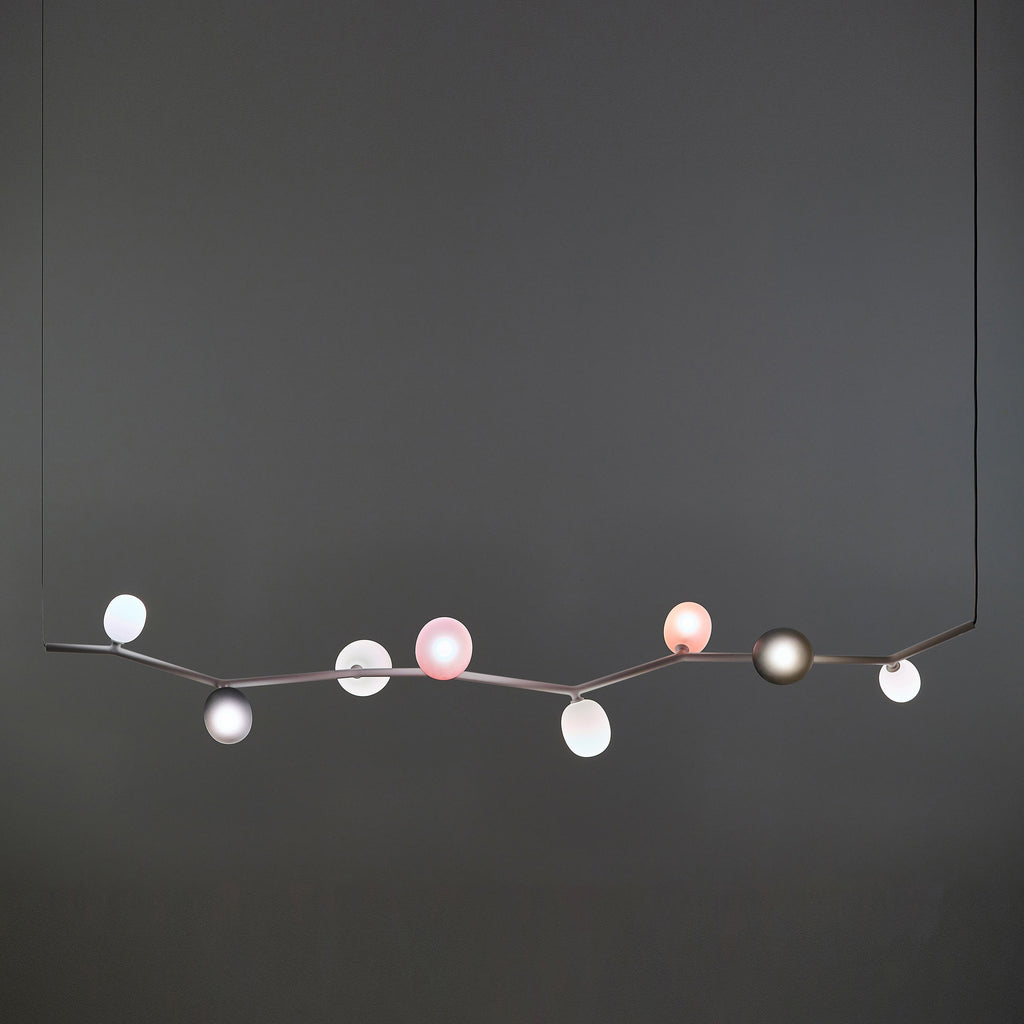 Evmirion Suspension Horizontale Verre Moderne - Neutralighting
